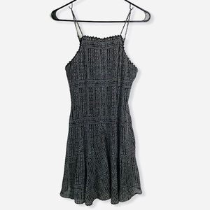 BCBGeneration Black and White Printed Dress Size 2